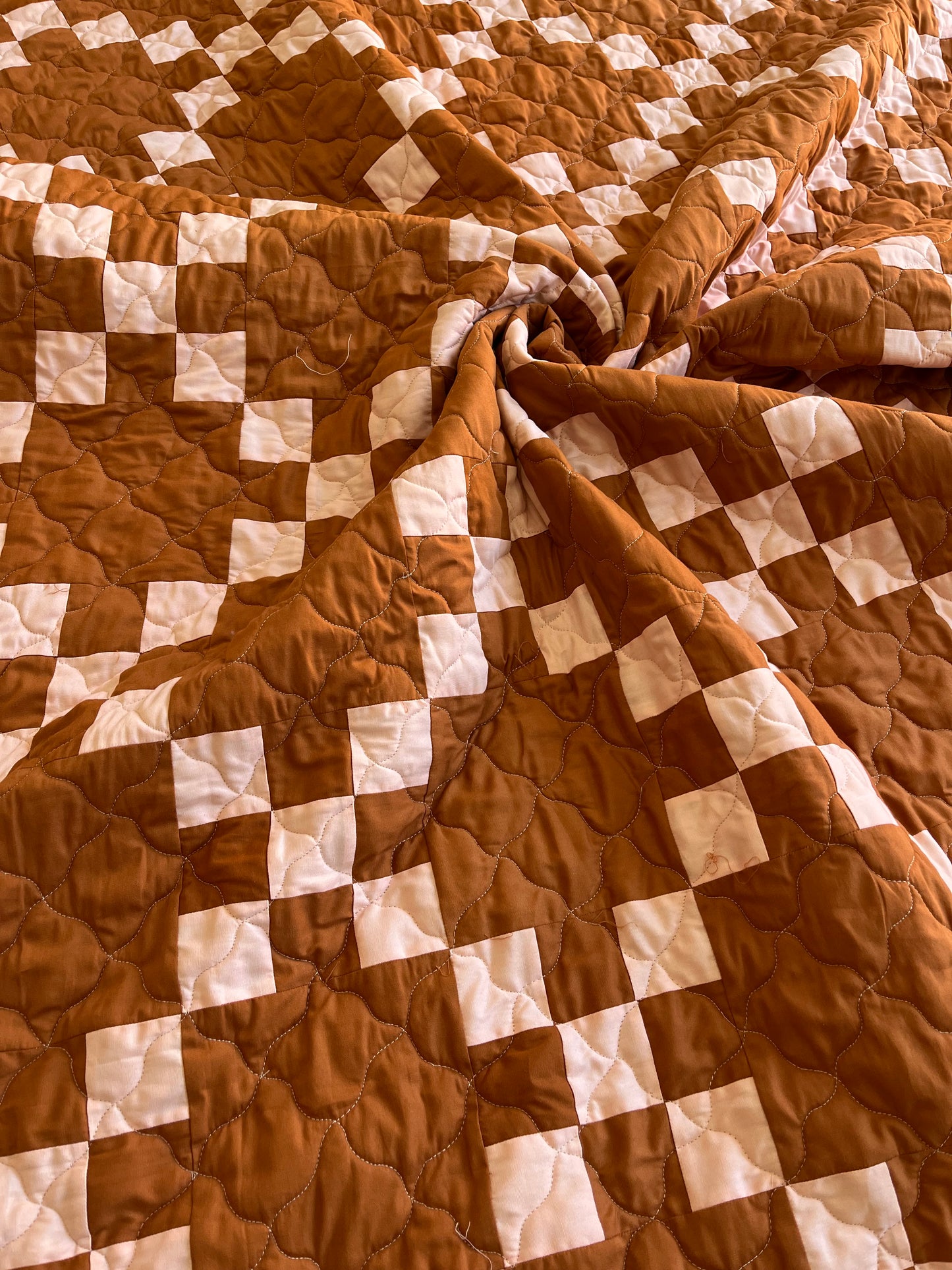 Irish Chain Quilt Pattern - English PDF