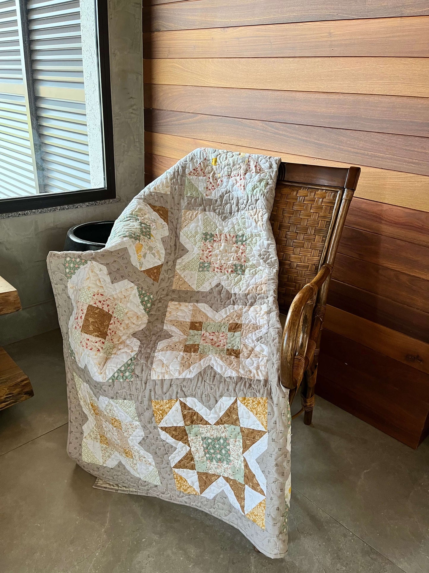 Projeto Estrela do Lago Quilt