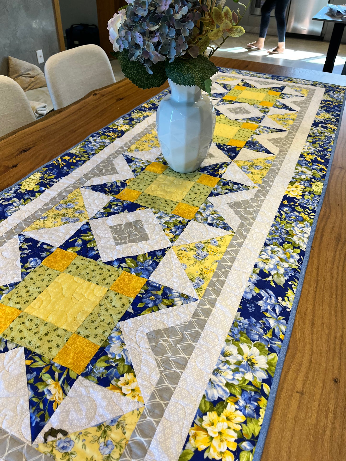 Projeto Estrelas do Lago Tablerunner