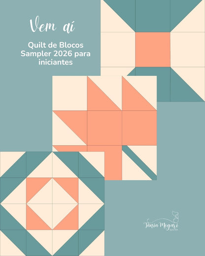 Quilt de Blocos Sampler 2026