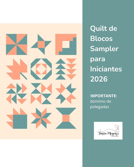Quilt de Blocos Sampler 2026