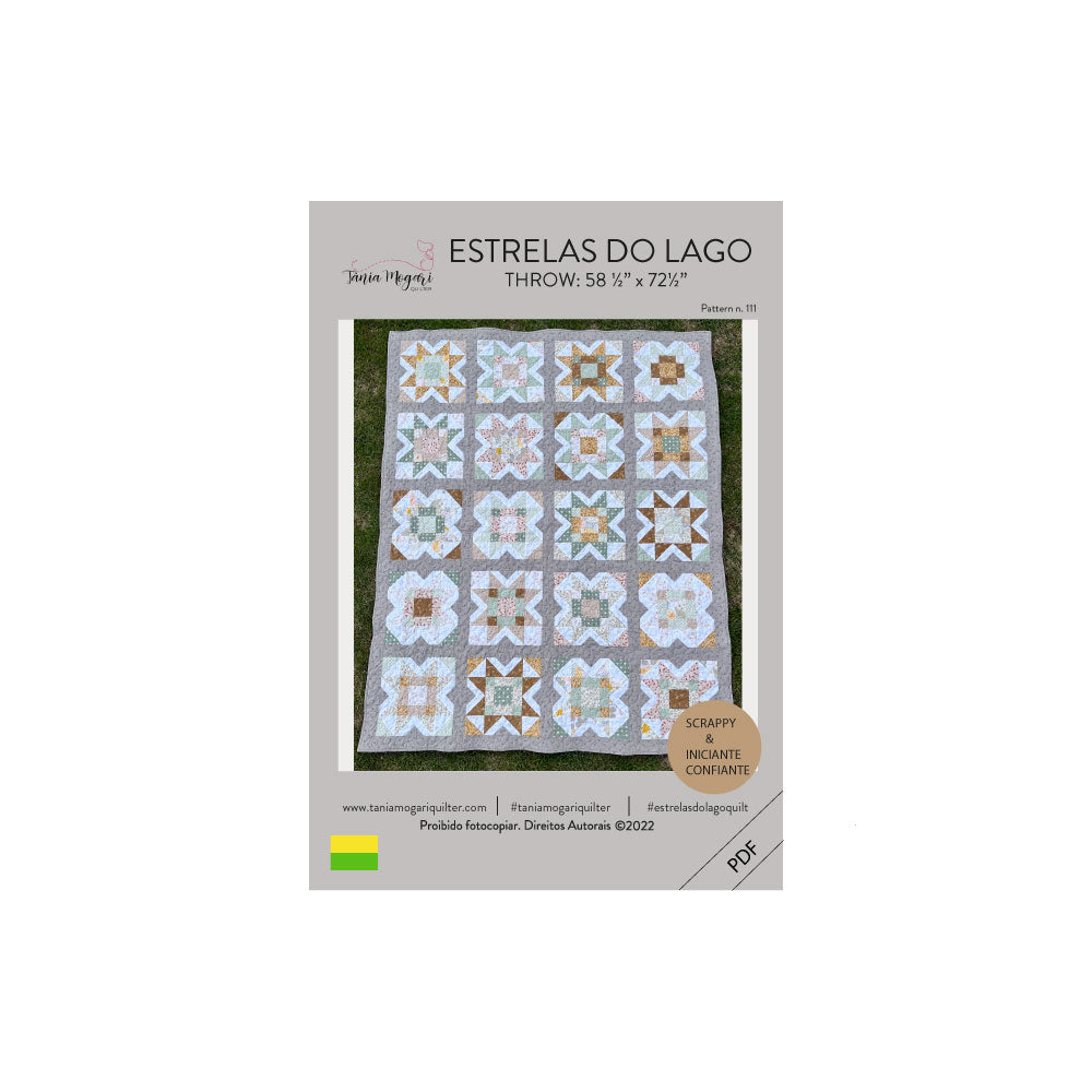 Projeto Estrela do Lago Quilt