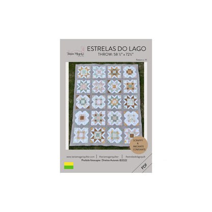 Projeto Estrela do Lago Quilt